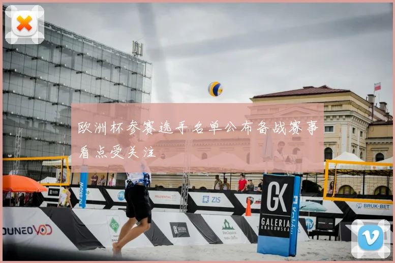 欧洲杯参赛选手名单公布备战赛事看点受关注